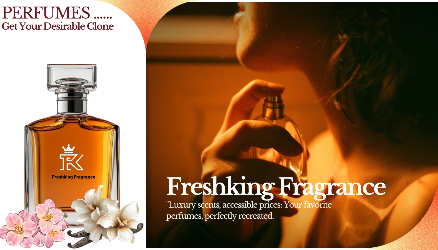 Yellow Minimal Perfume Product Promotion Facebook Cover (1536 x 878 px)